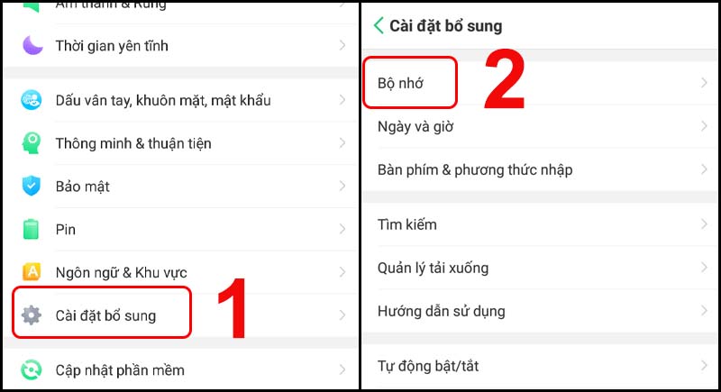 huong-dan-xem-dung-luong-bo-nho-dien-thoai Free Fire bị lỗi không vào được game do bộ nhớ đầy