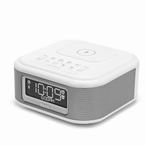 Loa bluetooth kiêm dock sạc không dây Chuẩn Qi, đồng hồ báo thức... iHome iBTW23