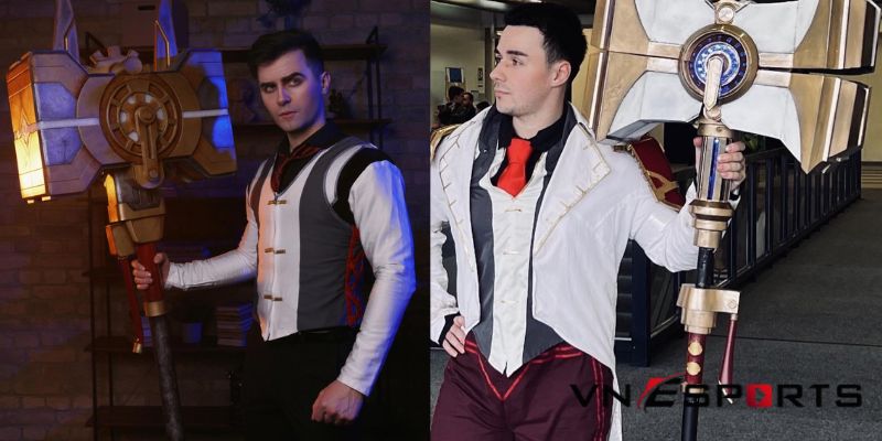 jayce-arcane-cosplay-1 Cosplay Jayce Arcane với vẻ ngoài điển trai