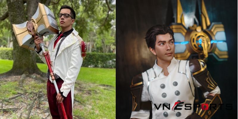 jayce-arcane-cosplay-4 Cosplay Jayce với sắc thái lạnh lùng