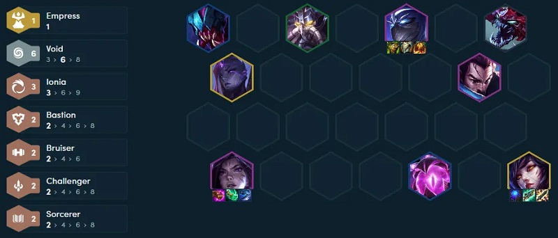 Kaisa Hư Không là đội hình dễ leo rank DTCL mùa 9