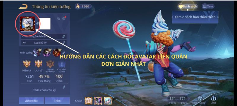 lam-sao-de-doi-avatar-trong-lien-quan Làm sao để đổi avatar trong liên quân?