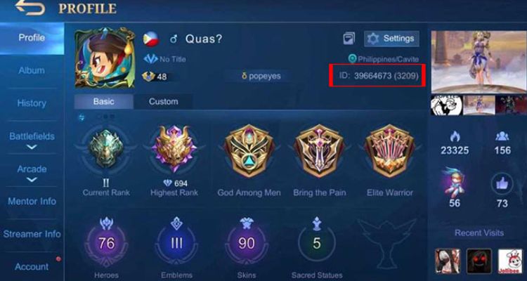 lay-ma-id-tai-khoan-mobile-legends Lấy mã ID tài khoản Mobile Legends