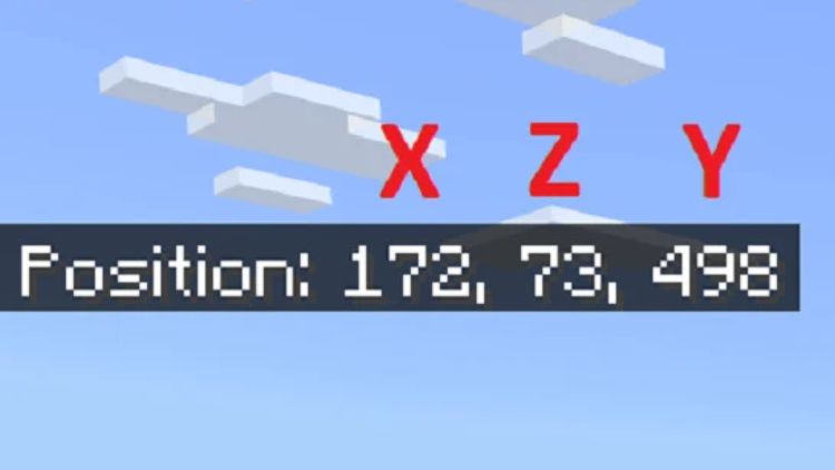 Lưu ý khi xem và cách sử dụng tọa độ trong Minecraft
