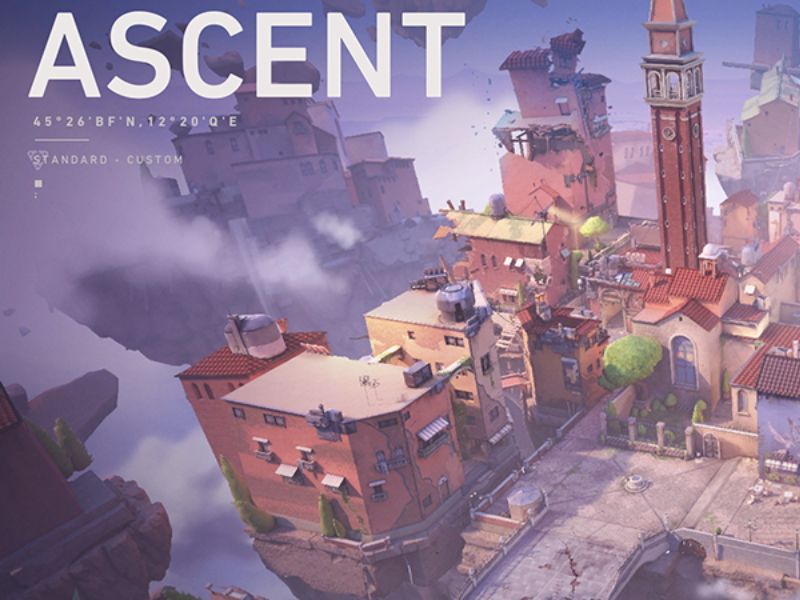 Map Ascent có hai bombsite