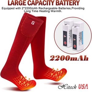 Tất sưởi ấm chân Greensha Electric Heated Socks
