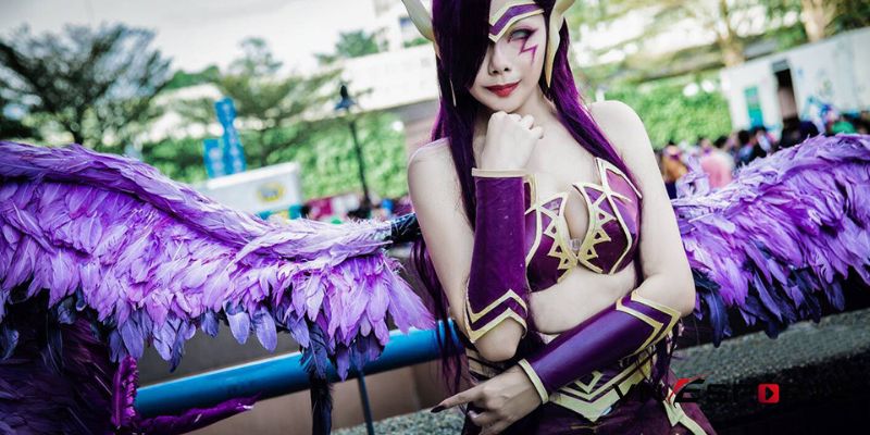 morgana-cosplay-lmht-4 copslay Morgana đỉnh cao
