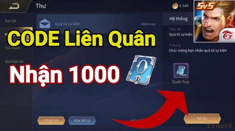 mua-gift-code-doi-quan-huy-nhieu-hon-2-000 Mua Gift Code từ shop code Liên quân có thể đổi Quân Huy nhiều hơn 2.000%