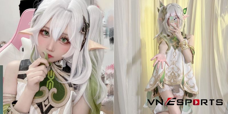 nahida-cosplay-genhsin-impact-4 Nahida cosplay với vẻ ngoài xinh tươi (3)
