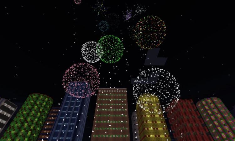 Nguyên liệu chế tạo pháo hoa Minecraft