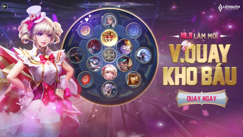 nhan-vang-lien-quan-qua-vong-quay-kho-bau Cách kiếm vàng nhanh trong Liên Quân khi tham gia vòng quay kho báu