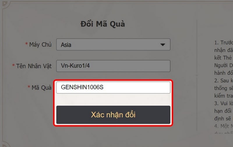 nhap-ma-code-va-doi-qua Điền mã code và xác nhận đổi quà