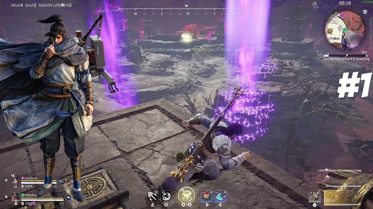 Phần thưởng rank trong Naraka BladePoint