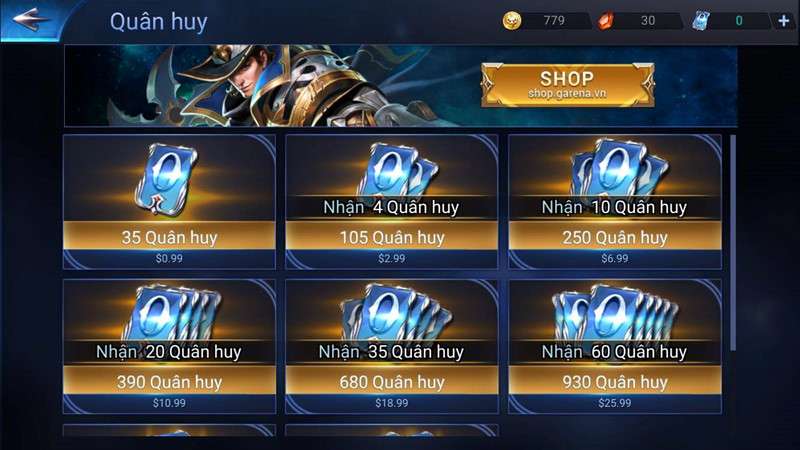 quan-huy-trong-lien-quan-co-gia-tri-cao1 Quân huy trong liên quân có giá trị cao