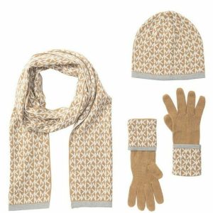 Set khăn mũ găng tay cho nữ Michael Kors