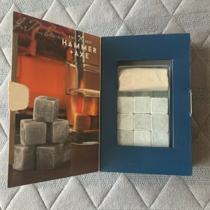 Set đá lạnh không tan 10 viên Hammer & Axe whiskey stones
