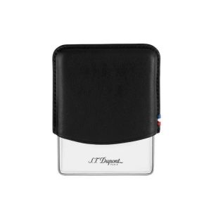Bao đựng thuốc lá S.T Dupont Case metal/lether black