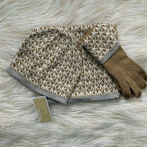 Set khăn mũ găng tay cho nữ Michael Kors