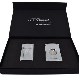 Bộ bật lửa kèm cắt xì gà S.T. DUPONT MAXIJET