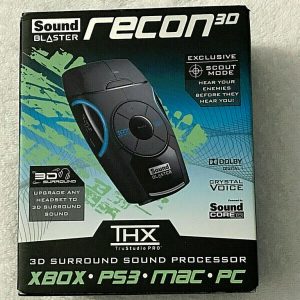 Card âm thanh Creative Sound Blaster Recon3D THX USB External Sound Enhancer f PC MAC PS3 XBOX