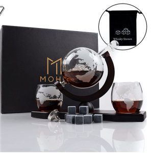 Set bình đựng rượu Moho Premium Whiskey Decanter