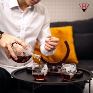 Set bình đựng rượu Moho Premium Whiskey Decanter