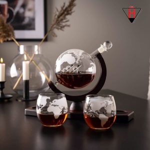 Set bình đựng rượu Moho Premium Whiskey Decanter