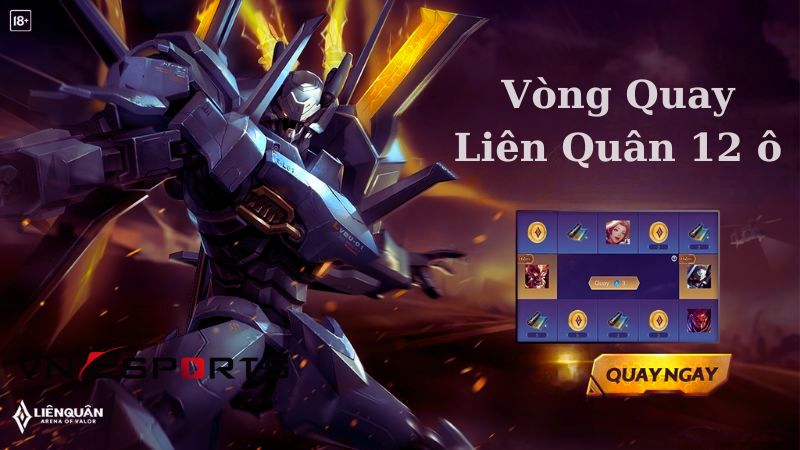 Sự kiện liên quân vòng quay 12 ô là gì?