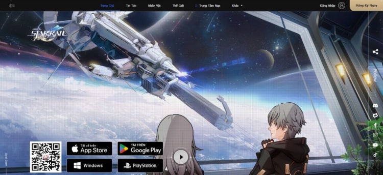 Cách tải Honkai Star Rail PC qua trang chủ