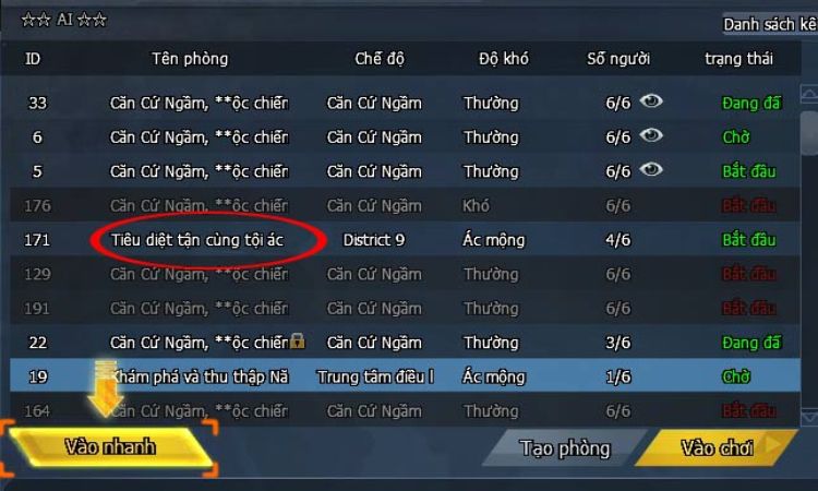 tham-khao-cach-tham-gia-vao-phong-choi-truy-kich Tham khảo cách tham gia vào phòng chơi Truy Kích