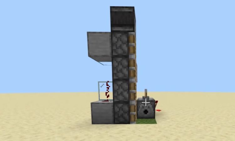 thao-tac-che-tao-may-farm-go-trong-minecraft Thao tác chế tạo máy farm gỗ trong Minecraft