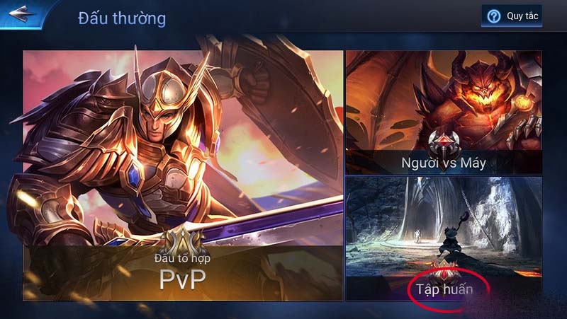 thong-tin-ve-che-do-huan-luyen-trong-lien-quan Thông tin về chế độ huấn luyện trong Liên Quân