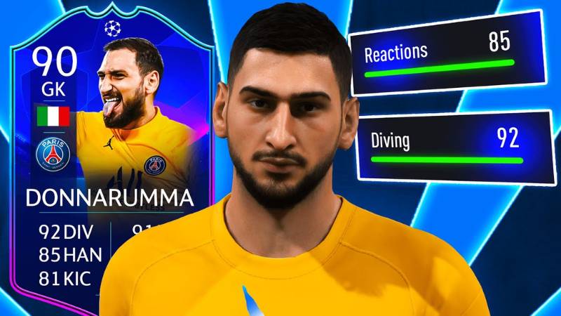 Thủ môn Gianluigi Donnarumma