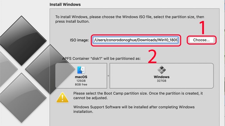 Tìm vị trí lưu file ISO tải Windows