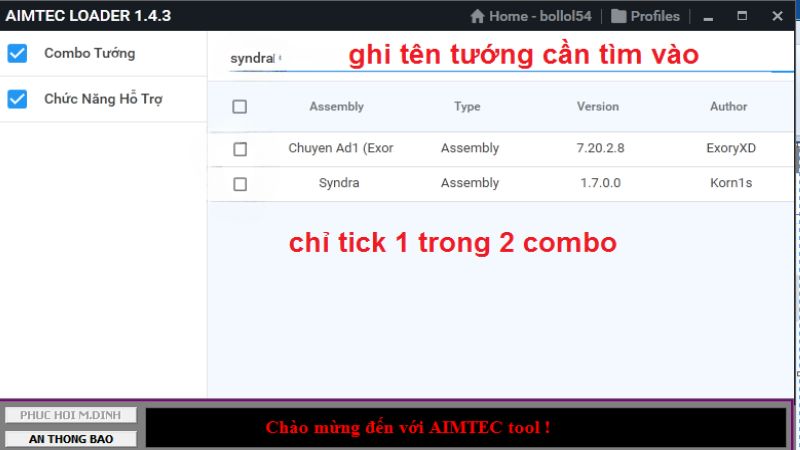 tool-hack-lien-minh-aimtec Tool hack game Liên Minh Huyền Thoại AimTec