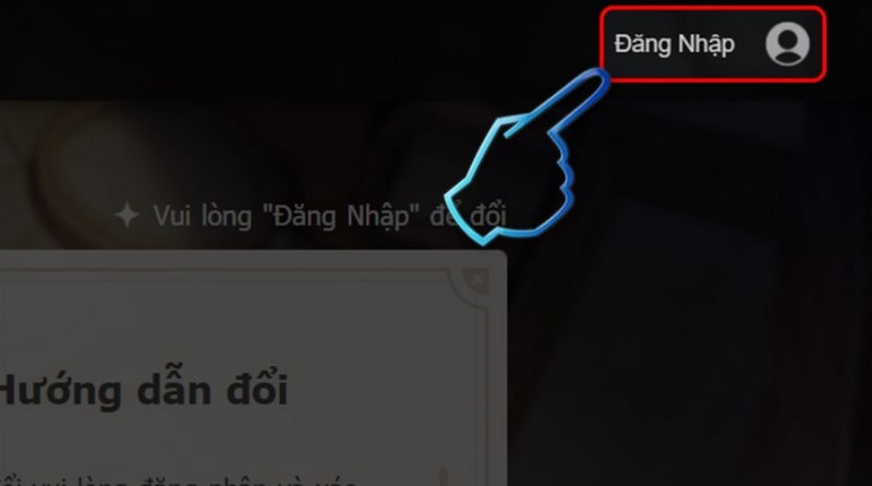 truy-cap-theo-link-vao-trang-doi-code Đăng nhập vào tài khoản game