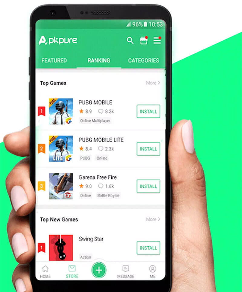 truy-cap-vao-link-apkpure Mở trên trình duyệt web và truy cập link