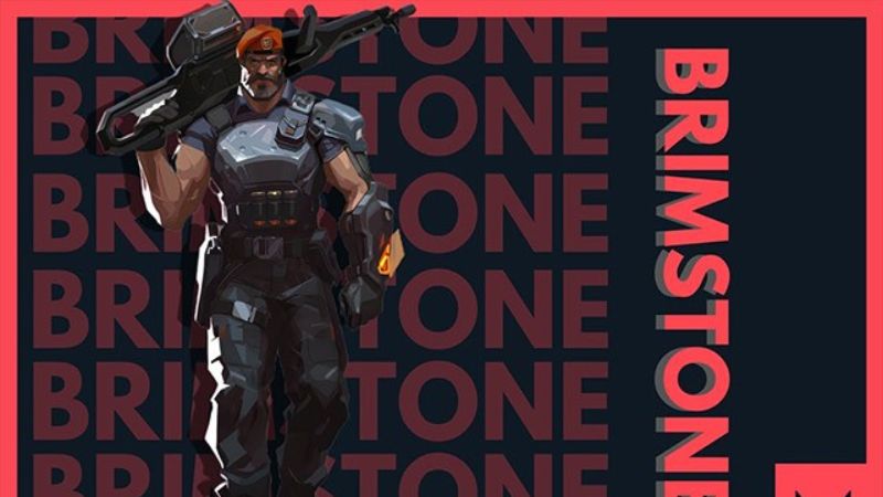 Tướng dễ chơi Valorant Brimstone có khả năng hỗ trợ team tốt