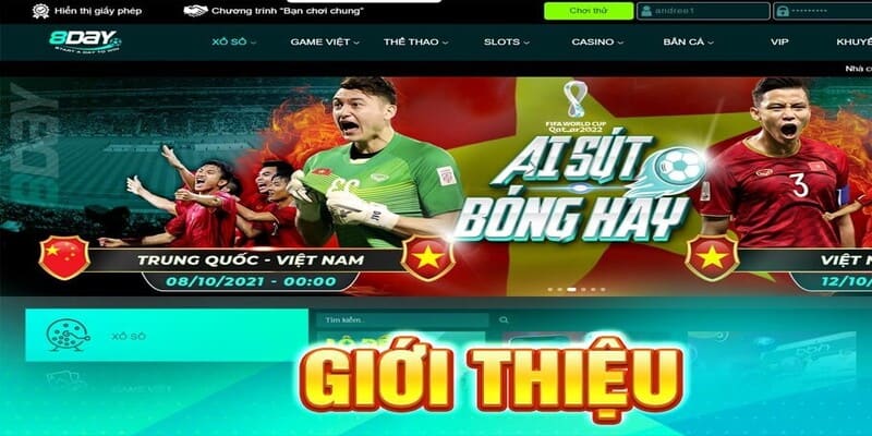 Giới thiệu mới nhất về thể thao 8Day