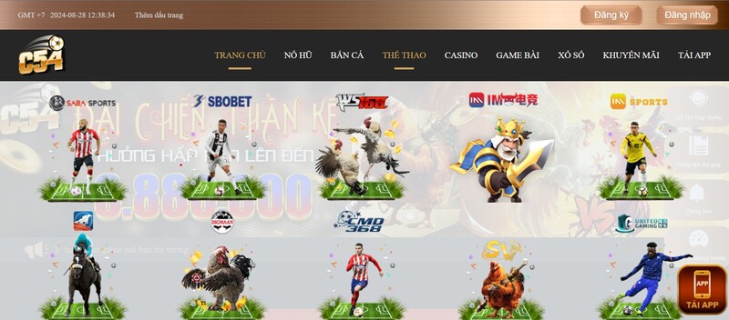 Giới thiệu về game thể thao C54