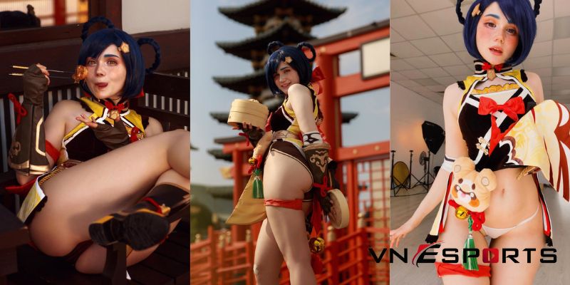 xiangling-copslay-phong-cach-sexy-1 Xiangling cospla style sexy (1)