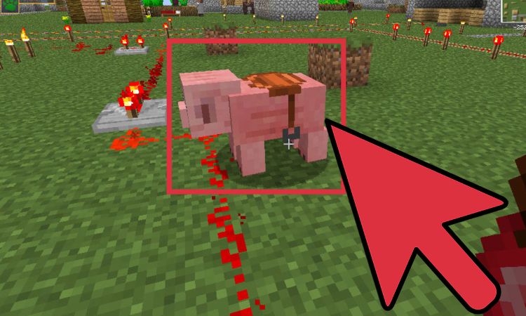 Yên ngựa được dùng để cưỡi các mob Minecraft