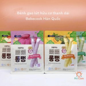 Bánh gạo thanh hữu cơ Bebecook