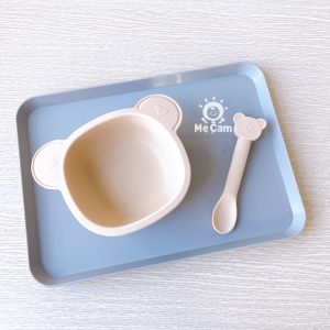 Bát gấu silicone Mum bebé