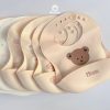 Yếm ăn dặm silicone Misan dáng cong