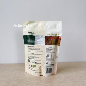 Diêm mạch trắng hữu cơ Amavie