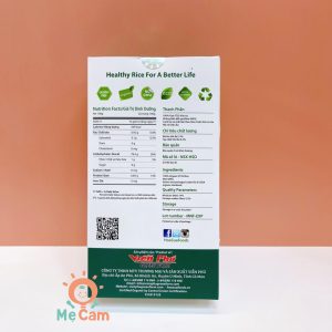 Gạo trắng hữu cơ ST25 Hoa Sữa