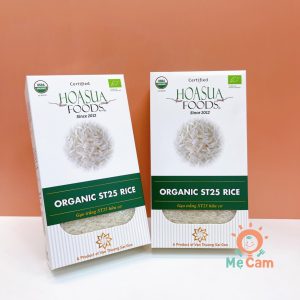 Gạo trắng hữu cơ ST25 Hoa Sữa