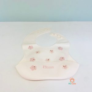 Yếm ăn dặm silicone Misan dáng cong