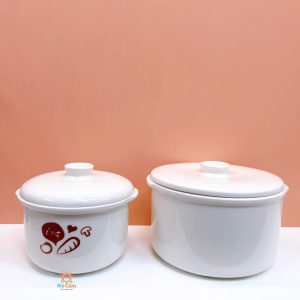 Thố sứ nồi bear